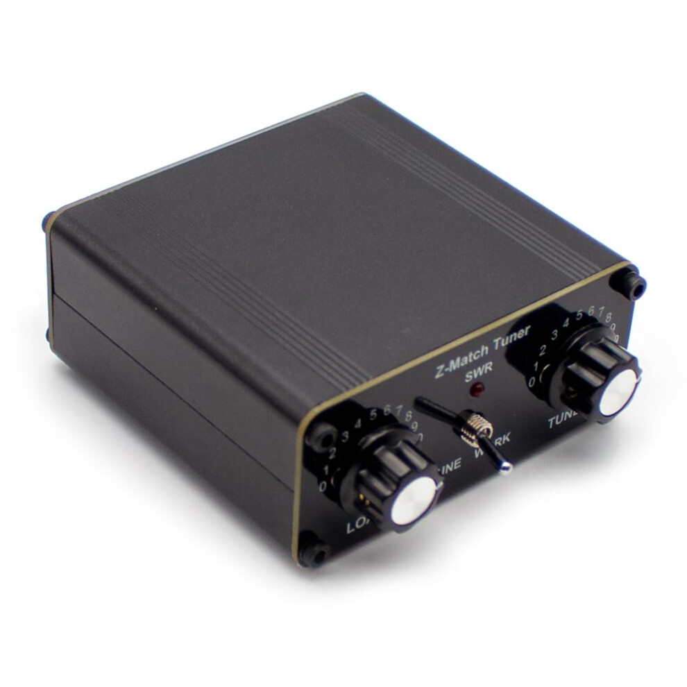 Hf Qrp Antenna Tuner 328Mhz Manual Ham Radio Zmatch With Secure Bnc Connections 9189345653520