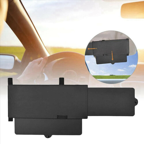 Extensor de Quebra-Sol para Carro (2 unidades) - Protetor Solar para Janelas Laterais Dianteiras - Antirreflexo 2