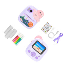 Children Digital Camera Print for Kids Camera-Purple color