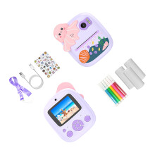 Kinderen Digitale Camera Print voor Kinderen Camera-Paarse kleur