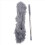 4X Gutter Cleaning Brush Roofing Tool with Telescopic Extendable Pole 8.2Ft Guard Cleaner Tool Easy Remove Leave, Grey 3