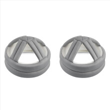 2 cascos protectores para personas mayores, casco de seguridad ajustable y transpirable, protección para la cabeza anticaídas, color gris.