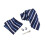 Business-Krawatten-Einstecktuch-Manschettenknopf-Set,-A21 1