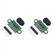 2X VL53L5X V2 TOF Módulo de sensor de alcance a laser de campo amplo e multirregional VL53L5CX com tampa