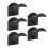5 PCS Wand Hut Rack Selbstklebende Baseball Hut 9