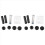 2X Car Front Caliper Slider Pins Guide Bolt Kits for Ducato BCF1386P 1