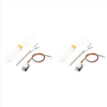 2x Digitales Luftgeschwindigkeitssensor-Kit Differential PITOT Pitot-Rohr-Luftgeschwindigkeitsmesser für PX4 Autopilot(C)