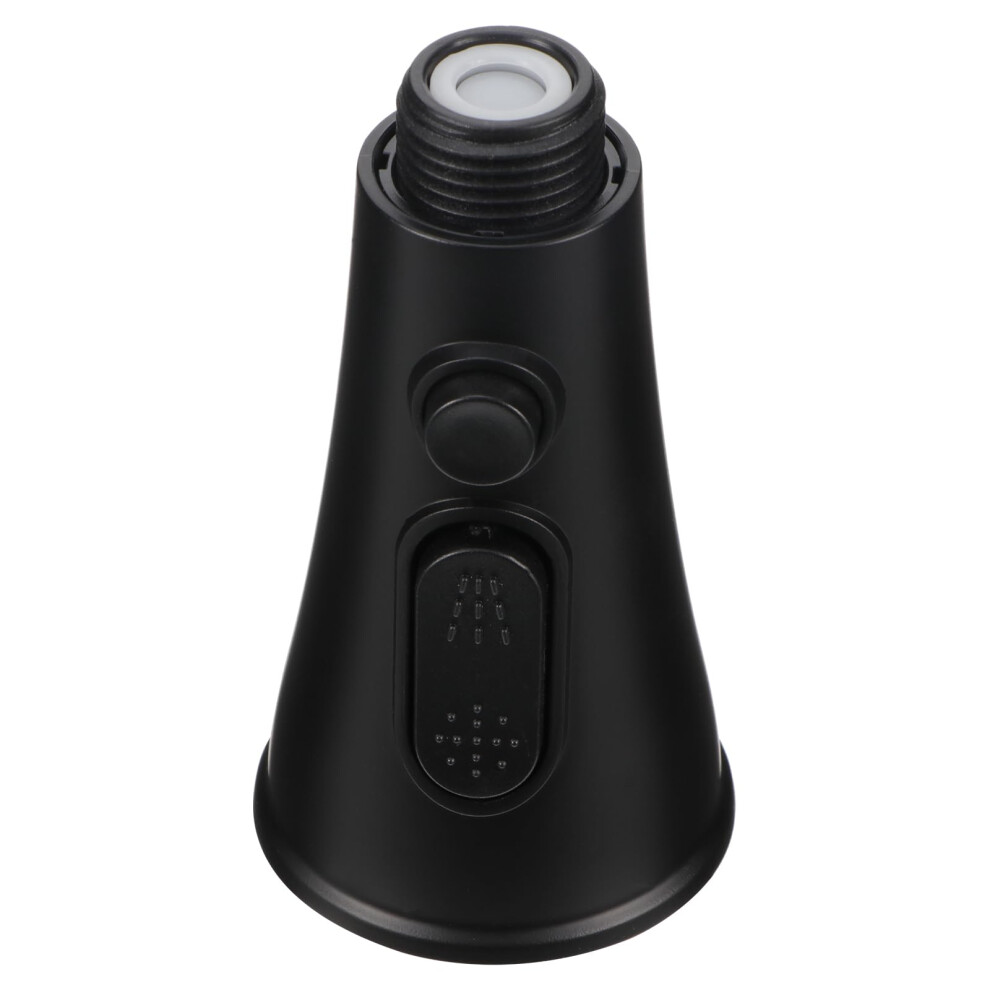 Kitchen Faucet Spray Head With Adjustable Modes, Black Pull Down Sink Nozzle Replacement 9001264068035