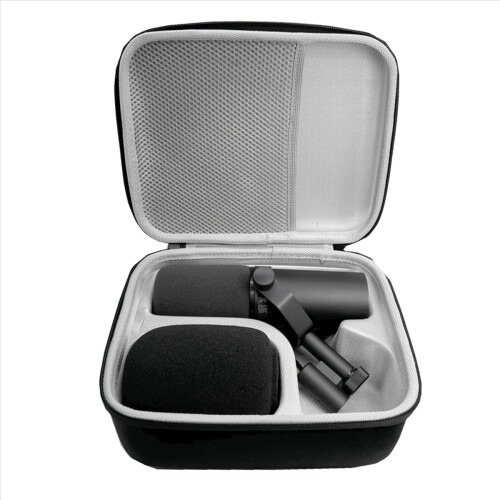 2X for SM7B/MV7/MV7X Broadcast Dynamic Microphone Hardshell Portable Storage Case 2