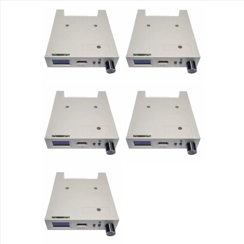 5X SFRM44-U100LQD-435 Floppy Drive Emulator with OLED Screen & Rotary Encoder OLED Flash Floppy Drive