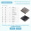 2X HT-RA62 LoRa Series Module SX1262 Secondary Development Supports LoRaWAN Protocol 433-510mhz 6