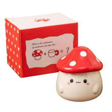 Tasse en céramique-Boîte en papier cadeau champignon Russula