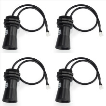 4X High Accuracy Waterproof Ultrasonic Distance Sensor Penetration Smog Dust Range 7.5M for Sensor(UART)