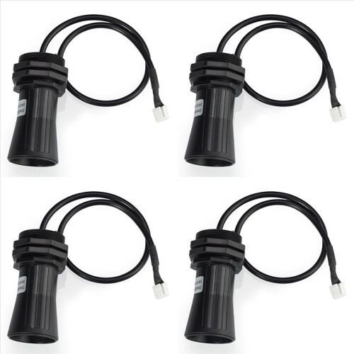 4X High Accuracy Waterproof Ultrasonic Distance Sensor Penetration Smog Dust Range 7.5M for Sensor(UART)