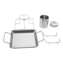 Support à rôtir pour dinde, Base Stable, pour une cuisson sûre