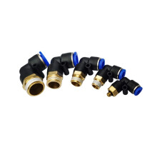 PL1003 Pneumatic Quick Release Coupler Set 6PCS Air Hose Connectors LeakProof Design