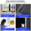 Washable Reversible Studio Backdrop Cloth For Video-1.45x1m 7