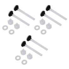 Quincaillerie de remplacement pour siÚge de toilette, matériau de qualité supérieure, boulons de toilette faciles à installer pour des