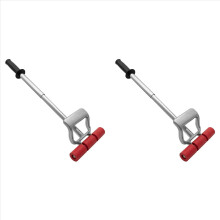 Rolo retrátil reforçado duplo para pisos e paredes, laminados, azulejos e revestimentos de parede, com extensão de até 68,5 cm (27 polegadas).