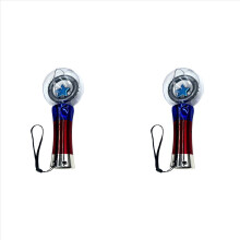 2 varinhas de LED piscantes de 8,1 cm (3,2 polegadas) para shows, bolas mágicas luminosas e festas de aniversário infantis.