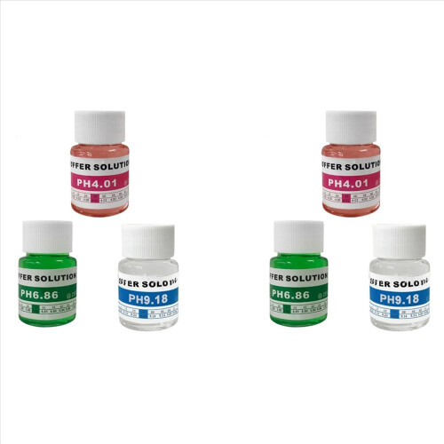 2X PH Calibration Solution PH Meter Buffer Solution ORP Tester Accurate Reading for Plant Growth Test