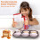 40oz Large Capacity Pancake Batter Dispenser with Squeeze Handle for Mess Baking 5