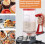 40oz Large Capacity Pancake Batter Dispenser with Squeeze Handle for Mess Baking 4