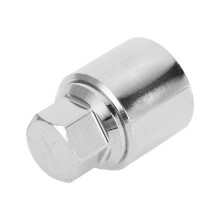 Chrome Alloy Steel AntiTheft Lug Nut Key Socket Wheel Lock Removal Tool for VW and Skoda