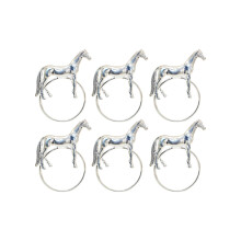 Western Equestrians Serviettenringe mit stehender-Silber