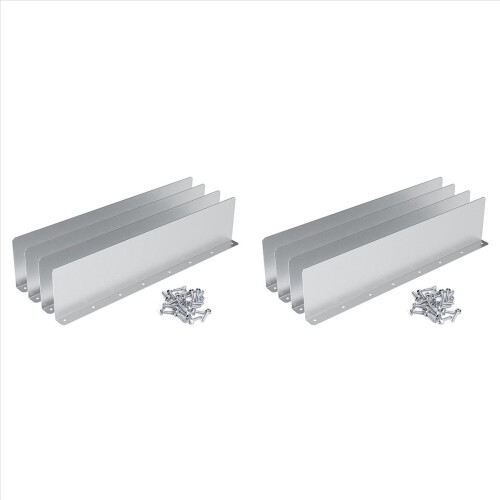 8Pcs Gutter Valley Splash Guard,Rainwater Valley Gutter Splash Guard, Rain Drip Gutter Guard for Shingle Roofs Corner