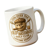 Entertaining Golf Clubs Ceramics Cup Daily Drink Large Volumes