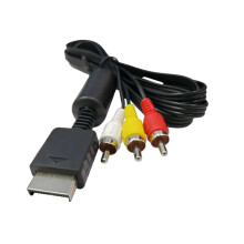 PS2 PS3 AV Cable Quality RCA Connection for Sony PlayStation TV Gaming Console