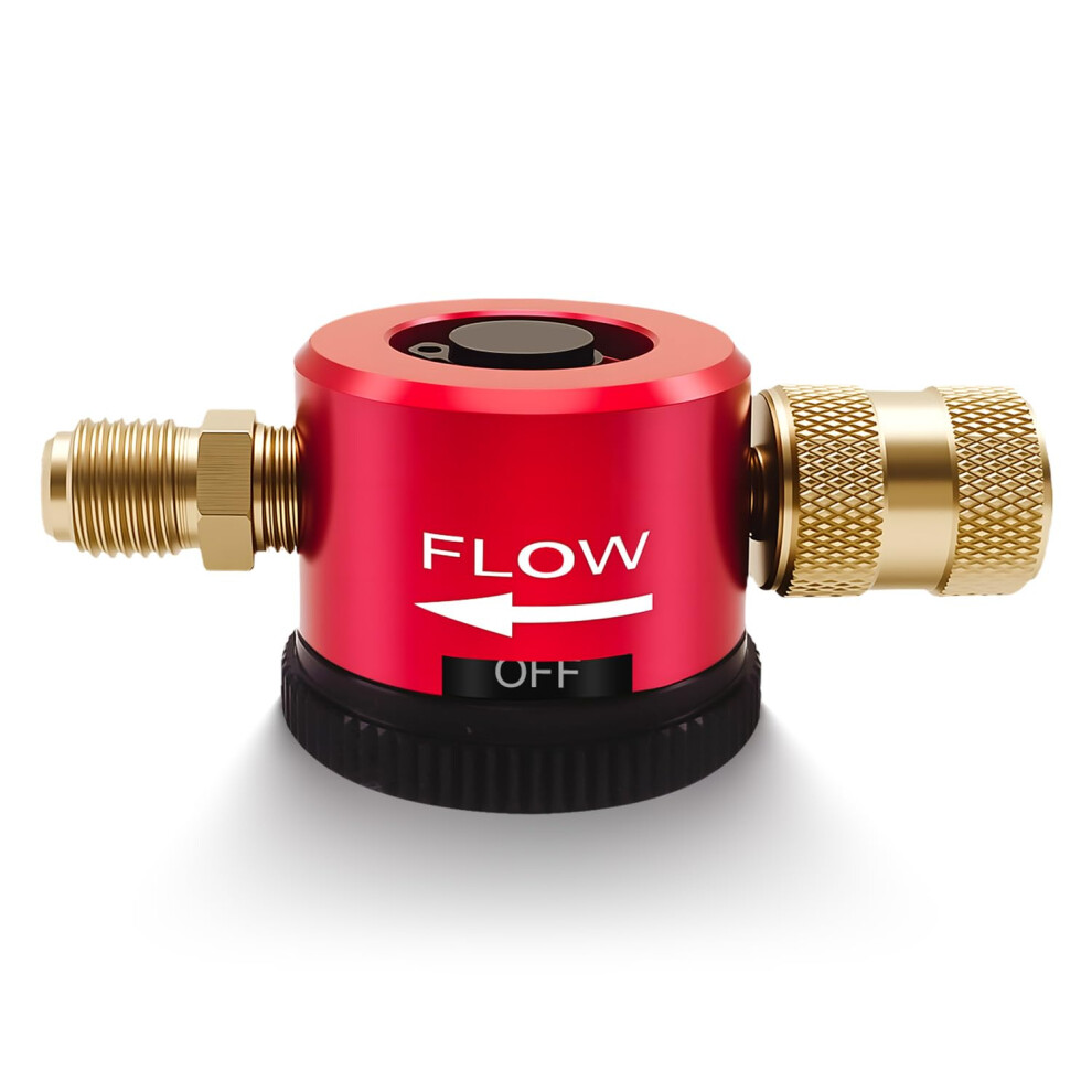 Nitrogen Purge Regulator With Dual Purge And Braze Modes, Adjustable Hvac Brass 1/4 Inch Fitting 9426802900460