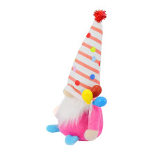 Kleurrijke kabouters poppen beeldje met ballonnen-Herenstijl
