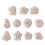 Earrings Mold Pendant Mold Epoxy Resin Assorted Size Shaped-1 2