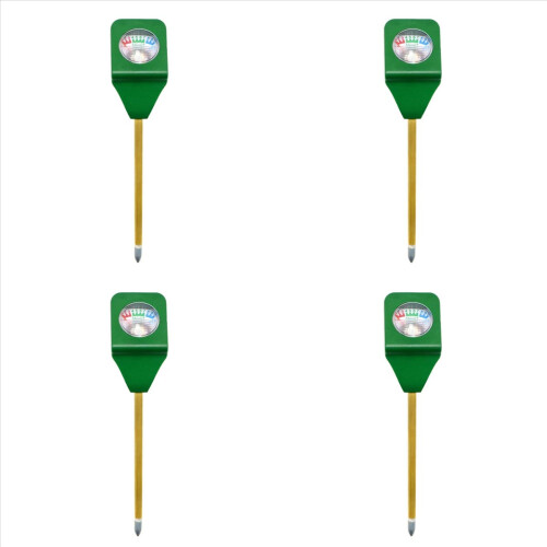4x Mini Bodemvochtmeter Vochtmeter Bodemmeter Plant Bodemkit Vochtmeter Testinstrument