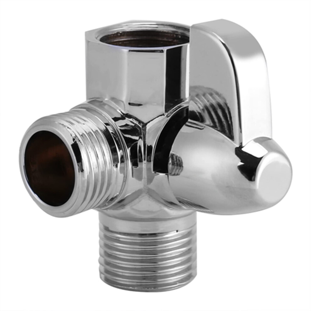 Shower Diverter Valve G1/2 Brass Threeway Shower Arm Diverter Universal Fit Smooth Lever Control 9119770782427