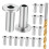 Cable Railing Protector Sleeves for Wood Posts with Weatherproof Wire Rope Hardware for Decks 1