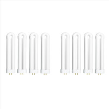 Vervangende lamp voor insectenverjager van 15 Watt, 7,5 inch FUL 15W-BL U-vormige lamp voor 15Wht, verpakking van 8 stuks