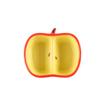 Petit plat multifonctionnel sur le thème-Deux morceaux de pomme