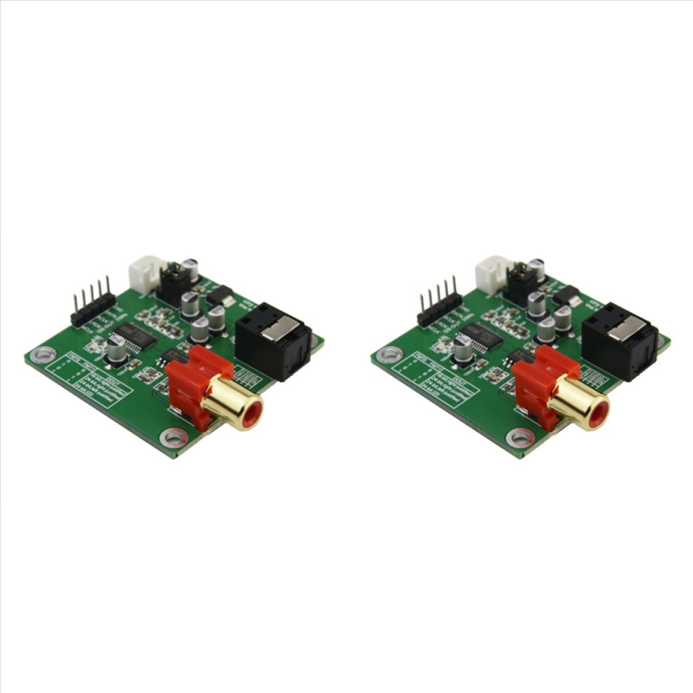 2Pcs Dir9001 Module Fiber Coaxial Coaxial Receiver Spdif To I2s Output 24Bit 96Khz Dedicated For Module New 4852070758680