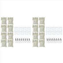 16 stuks buitengordijngewichten, 15oz buitengordijnzandzakken, verzwaarde zakken, gordijngewichten, bodemgordijngewichten, zakken