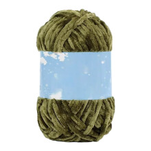 Strick- und Häkelgarn, mehrfarbiges Strickgarn-25 Militärgrün