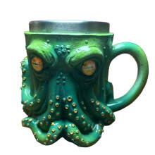 Unique Octopuses Decors Cup Crafted from Resin Materials-C