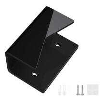 Acryl-Umschlaghalter, transparenter-Schwarz