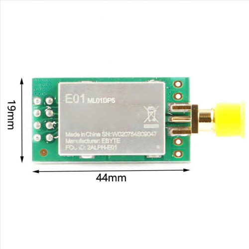 2X E01-ML01DP5 NRF24L01P+PA+LNA 2.4G Wireless Transceiver Module 2500M Remote Control Wireless Module 1