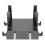 Compactly Wall Shelf For WiFi Equipment Double Slot-Black 1