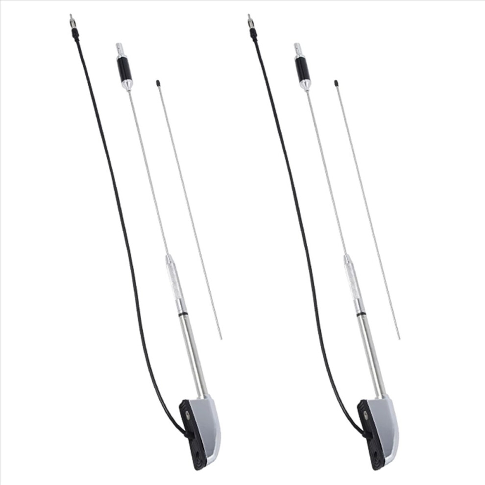 2X Motorcycle Antenna Mount Assembly Accessories For Wing Gl1800 Gl1500 2001-2017 Quality Gold 4852070773850