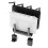 Compactly Wall Shelf For WiFi Equipment Double Slot-Black 7