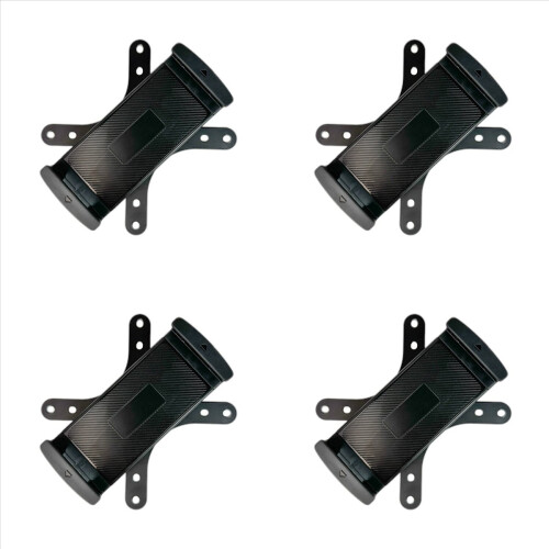 Suporte universal com 4 presilhas planas para tablets de 7 a 15 polegadas e celulares com tela dobrável/retilínea de 4 a 7 polegadas.